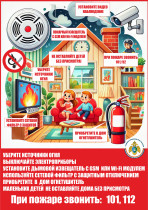 Сохрани жизнь своему ребёнку, оставляя его одного дома!.